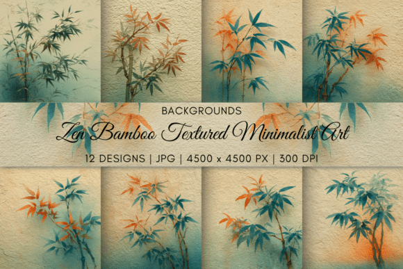 Download Zen Bamboo Textured Minimalist Art - Minimal Collection