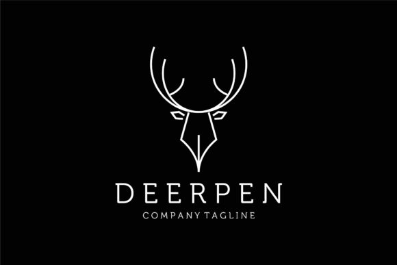 Download Wildlife Dear Hunter Logo Minimalist Art - Minimal Collection
