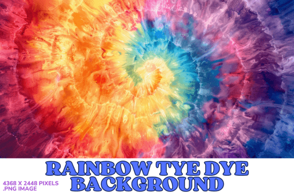Download Rainbow Tye Dye Background Wallpaper - Paper Collection