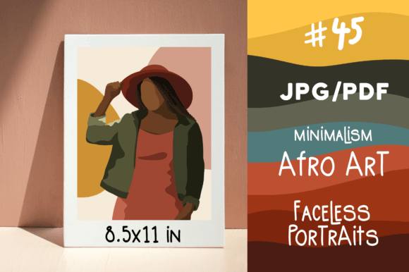 Download African Woman Black Girl Minimalist Art - Minimal Collection