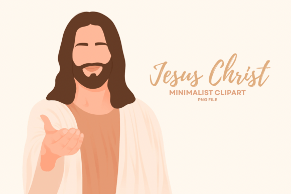 Download Jesus Christ Minimalist Clipart - Minimal Collection